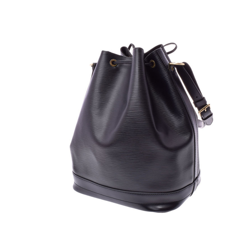 Louis Vuitton Black Epi Shoulder Noe Leather Bag